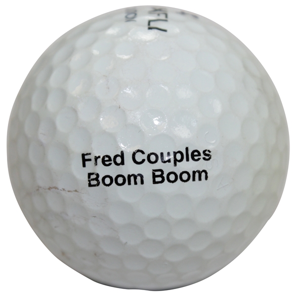 Fred Couples Personal Used 'Boom Boom' Golf Ball