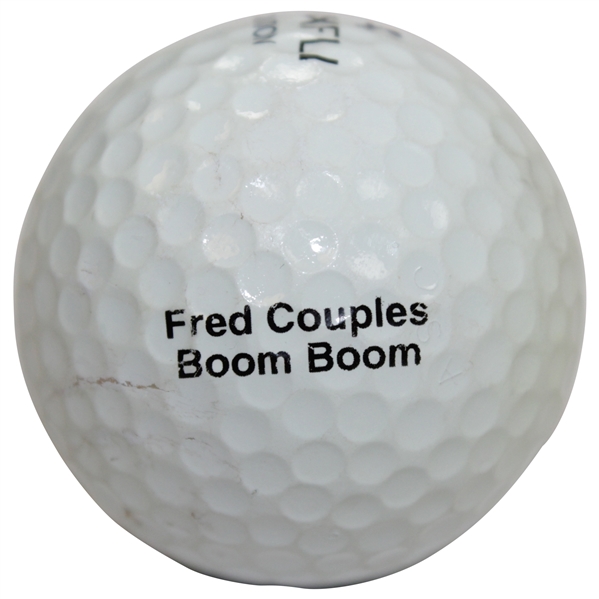 Fred Couples Personal Used Boom Boom Golf Ball