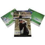Todd Hamilton, Bob Estes, Harrison Frazar, & Steve Stricker Signed UDA Signature Shots Cards JSA ALOA