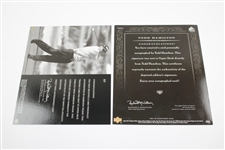 Todd Hamilton, Bob Estes, Harrison Frazar, & Steve Stricker Signed UDA Signature Shots Cards JSA ALOA