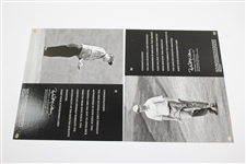 Todd Hamilton, Bob Estes, Harrison Frazar, & Steve Stricker Signed UDA Signature Shots Cards JSA ALOA