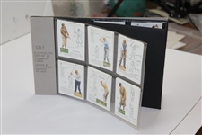 Full Set of Twenty-Five (25) 1939 Players Cigarette Golf Cards