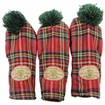 Set of 1989 OPEN Championship at Royal Troon Golf Club Headcovers - Three
