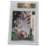 Phil Mickelson 2002 Upper Deck #41 BECKETT 9.5 Gem Mint Graded Golf Card