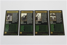 Four (4) Arnold Palmer Champions of Golf Years of Victory Cards - 1958, 1960, 1962, & 1964