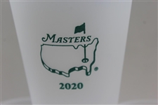 Twenty (20) Masters Tournament 2020 Logo Plastic Drinking Cups - Unused