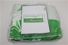 Masters Tournament Home Collection Green/White Beach Towel - Unopened