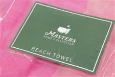 Masters Tournament Home Collection Lt Pink/Pink Beach Towel - Unopened