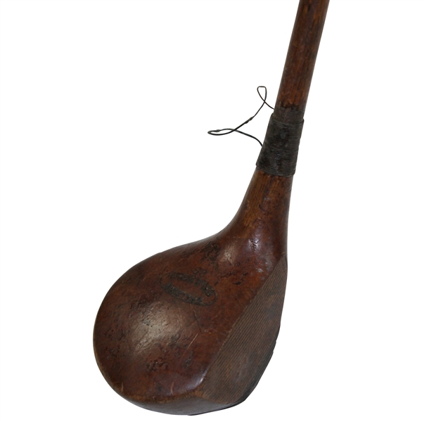 Spalding Gold Medal 23 Hickory Brassie Club with Sole Plate
