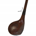Spalding Gold Medal 23 Hickory Brassie Club with Sole Plate