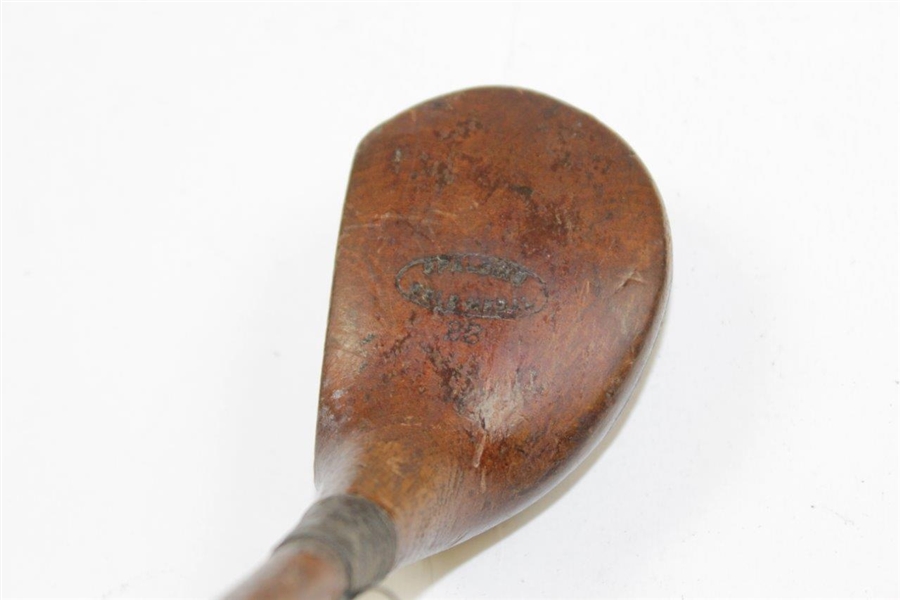 Spalding Gold Medal '23' Hickory Brassie Club with Sole Plate