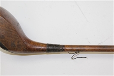 Spalding Gold Medal '23' Hickory Brassie Club with Sole Plate