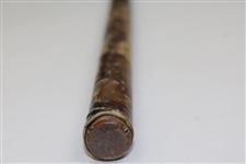 Spalding Gold Medal '23' Hickory Brassie Club with Sole Plate