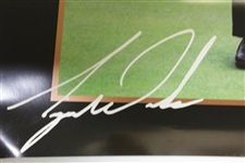 Classic Tiger Woods Titleist '#1 Ball in Golf' Poster - Fist Pump with Old Putter