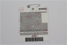 Dustin Johnson Signed 2020 Masters SERIES Badge #R05521 - JSA FULL #BB77640