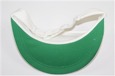 Arnold Palmer Signed White 'Cadillac' Visor JSA ALOA