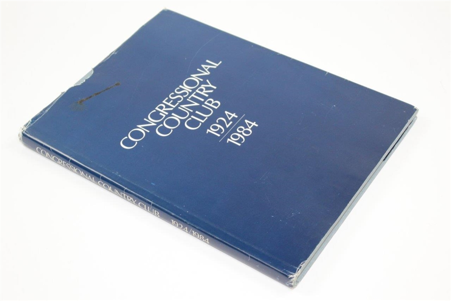 1984 'Congressional Country Club  1924-1984' Official Club History Book