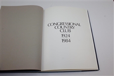 1984 'Congressional Country Club  1924-1984' Official Club History Book