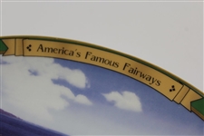 Pebble Beach Golf Links America's Famous Fairways 'The 7th at Pebble Beach' Ltd Ed Plate 