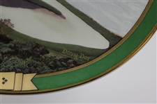 Pebble Beach Golf Links America's Famous Fairways 'The 7th at Pebble Beach' Ltd Ed Plate 