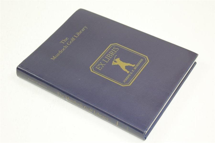 1991 Joseph F. Murdock Signed Ltd Ed 'The Murdoch Golf Library' Book #492/950