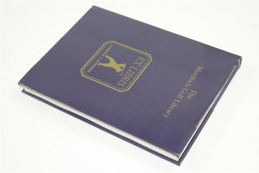 1991 Joseph F. Murdock Signed Ltd Ed 'The Murdoch Golf Library' Book #492/950