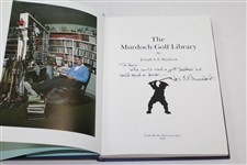 1991 Joseph F. Murdock Signed Ltd Ed 'The Murdoch Golf Library' Book #492/950