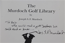 1991 Joseph F. Murdock Signed Ltd Ed 'The Murdoch Golf Library' Book #492/950