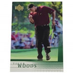 Tiger Woods 2001 Upper Deck Golf Rookie Card #1