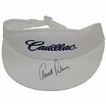 Arnold Palmer Signed White Cadillac Visor JSA ALOA
