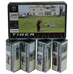 Tiger Slam Commemorative Golf Ball Tins for Masters, PGA, US Open, & OPEN Victories - Complete Set