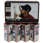Tiger Slam Commemorative Golf Ball Tins for Masters, PGA, US Open, & OPEN Victories - Complete Set
