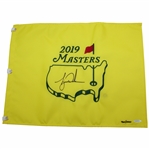 Tiger Woods Signed Ltd Ed 2019 Masters Embroidered 460/1000 Flag #BAM164446 with Box