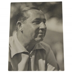 Walter Hagen Original Portrait Photo Used in Autobiography with Shelby Plyer Letter