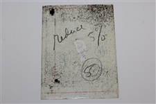 Walter Hagen Original Portrait Photo Used in Autobiography with Shelby Plyer Letter