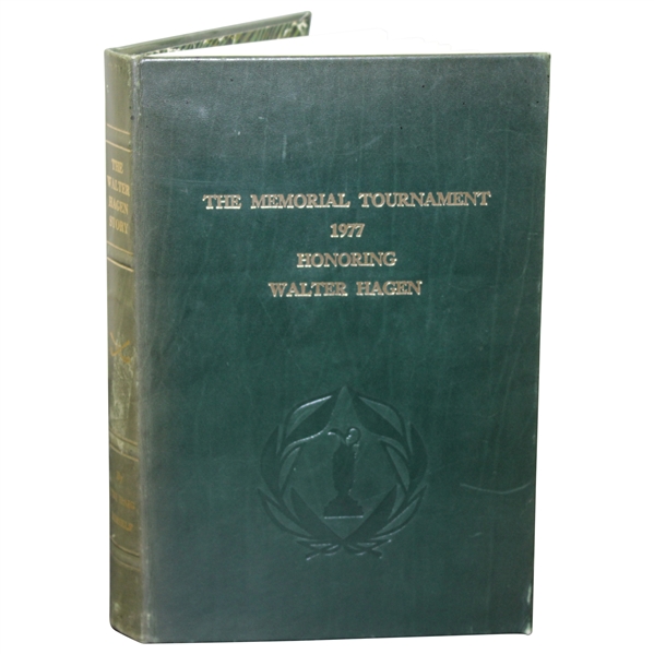 1977 The Memorial Tournament Ltd Ed Book #135/250 Honoring Walter Hagen - The Walter Hagen Story