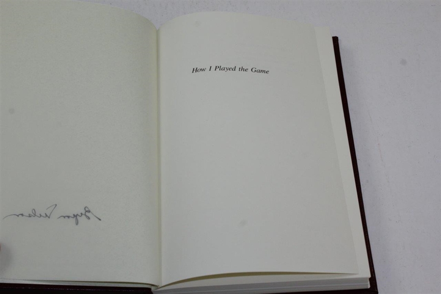 Byron Nelson Signed 'Byron Nelson: How I Played the Game' Ltd Ed #171/500 Book with Slipcase JSA ALOA