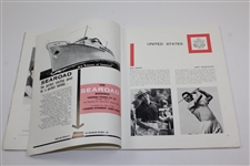 Kel Nagle Signed 1959 International Trophy Canada Cup Program & Pairing Sheet JSA ALOA