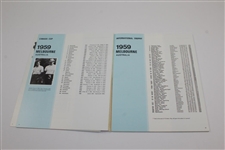 Player, Jacklin, Charles, & others Signed 1972 World Cup at Royal Melbourne Golf Club Program JSA ALOA