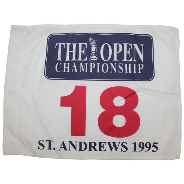 1995 The OPEN Championship at St. Andrews 18 White Flag
