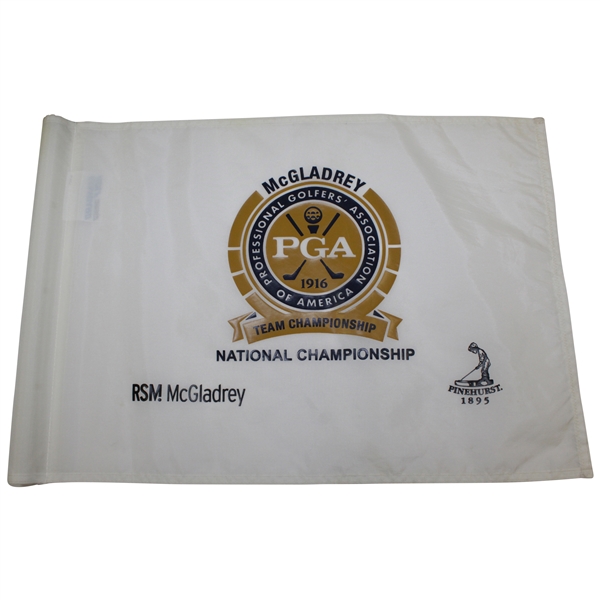 PGA of America Team Championship at Pinehurst Natoinal Championship Course Flown Flag