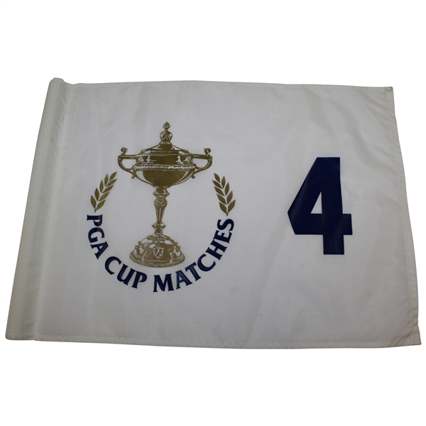 PGA Cup Matches Course Flown Hole #4 Flag