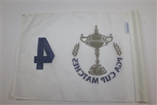 PGA Cup Matches Course Flown Hole #4 Flag