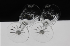 Pair of Pine Valley Golf Club Crystal Wine Glasses