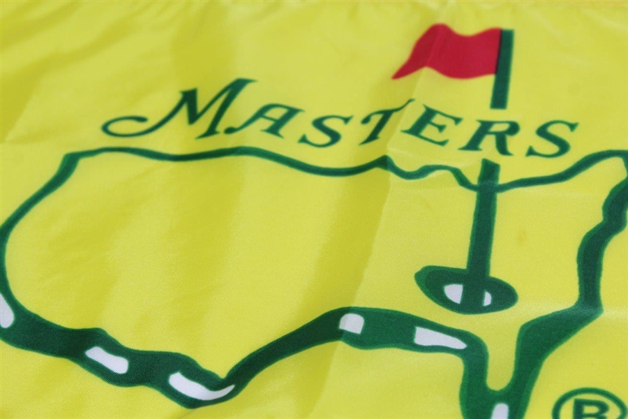 1995 Masters Tournament Yellow Screen Flag