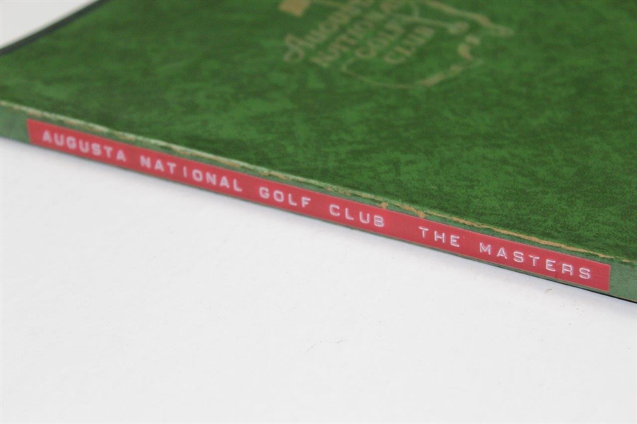 Augusta National Golf Club Member Club Conducting Tournament Instructions