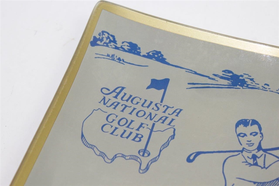 Augusta National Golf Club 'Bobby Jones Course' Opening Jan. 13, 1933 Commemorative Porcelain Dish