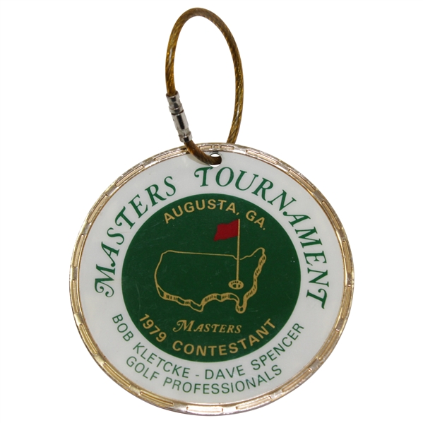 Charles Coody's 1979 Masters Tournament Contestant Bag Tag