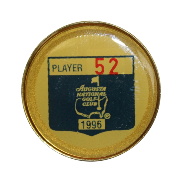 Charles Coody's 1996 Masters Tournament Contestant Badge #52