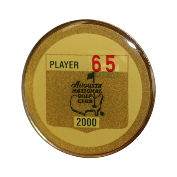 Charles Coody's 2000 Masters Tournament Contestant Badge #65